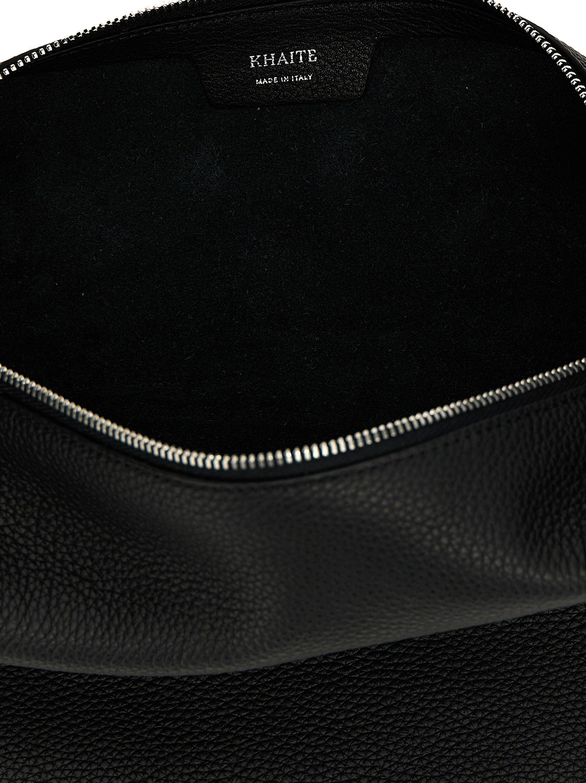 Khaite Medium Olivia Hobo Bag - Black Calfskin