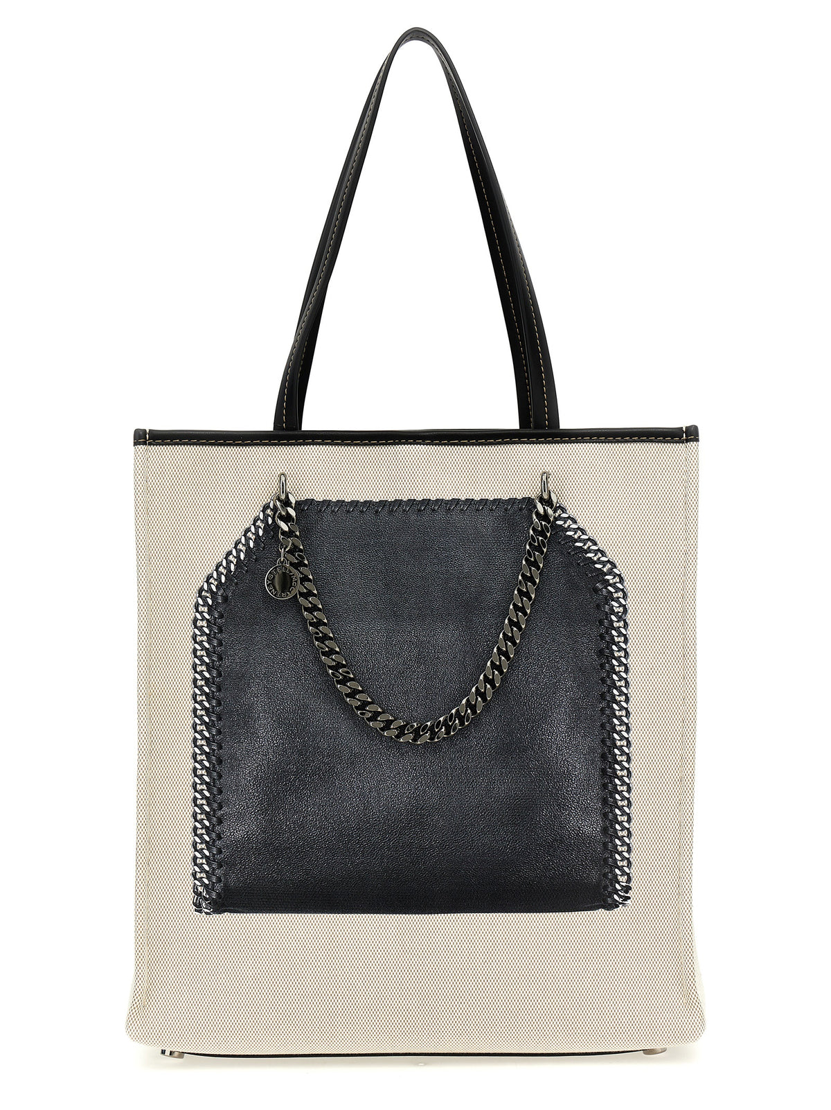 Stella McCartney Multicolor Trompe L’Oeil Print Tote Bag