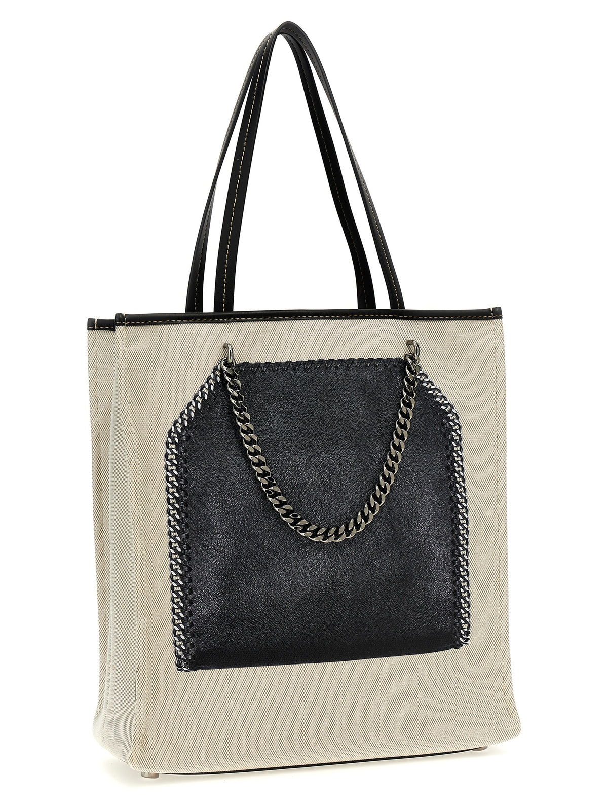 Stella McCartney Multicolor Trompe L’Oeil Print Tote Bag