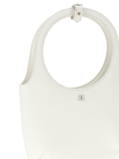 Courrèges White Calfskin Handbag