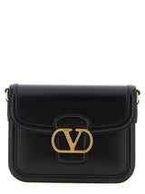 Valentino Garavani Black Calfskin Crossbody Bag - Timeless Elegance