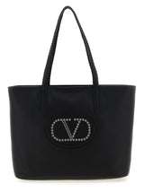 Valentino Garavani Nellcôte Black Calfskin Tote Bag