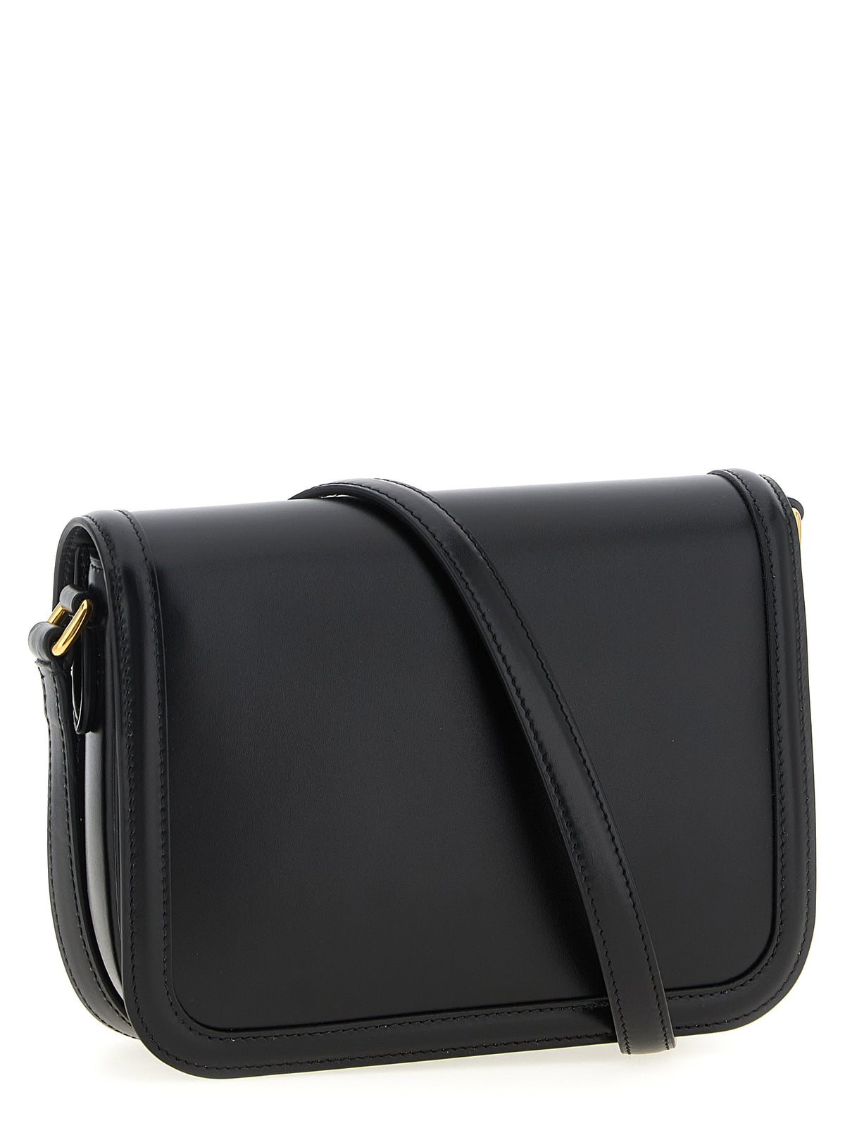 Valentino Garavani Black Calfskin Crossbody Bag - Timeless Elegance
