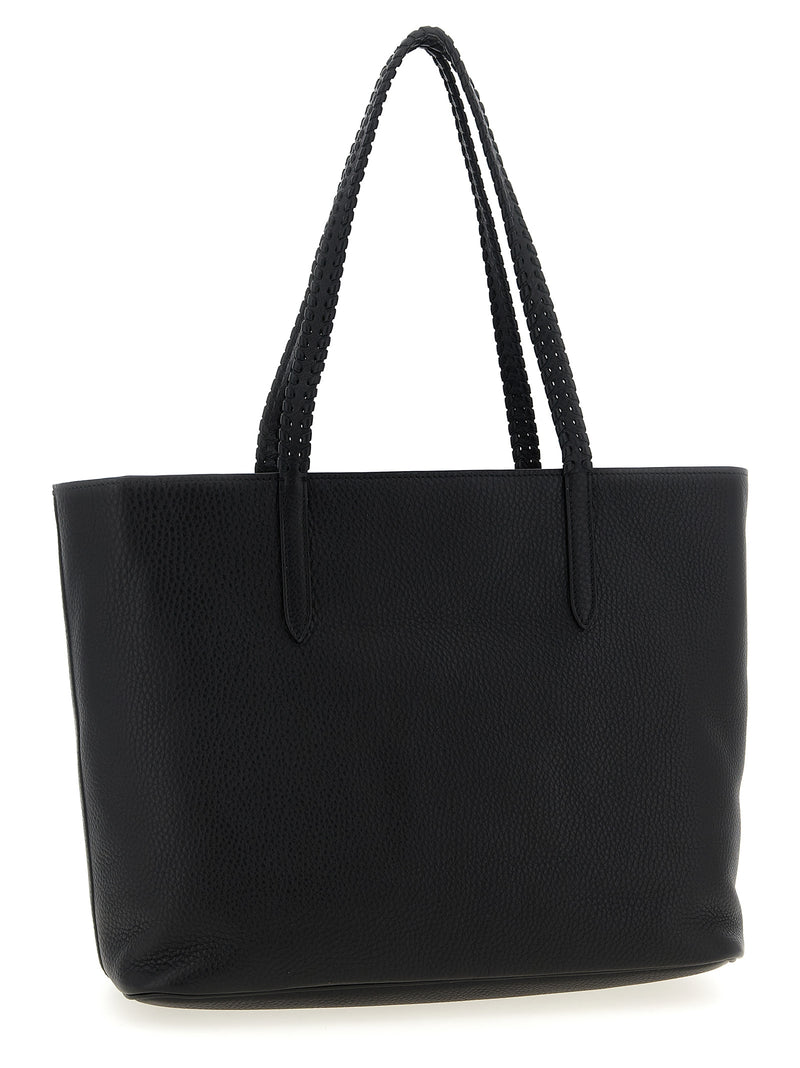 Valentino Garavani Nellcôte Black Calfskin Tote Bag
