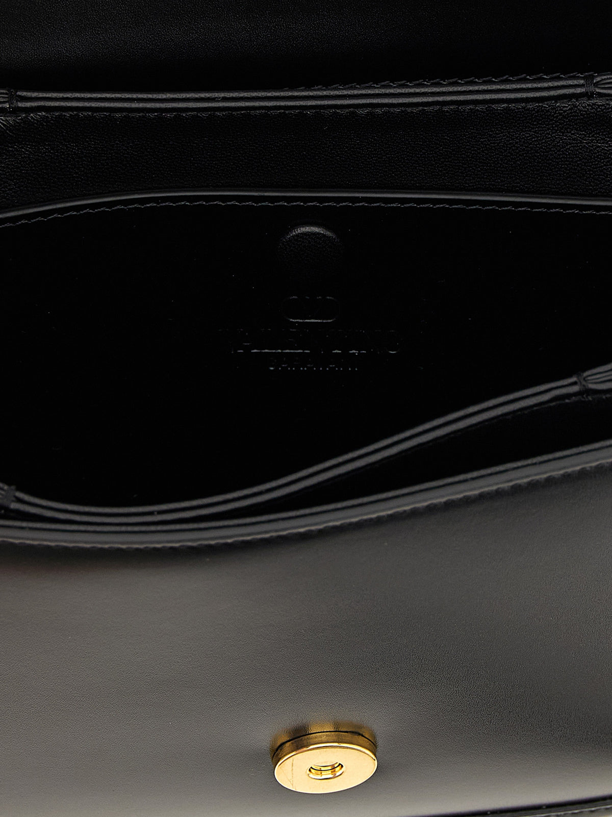 Valentino Garavani Black Calfskin Crossbody Bag - Timeless Elegance