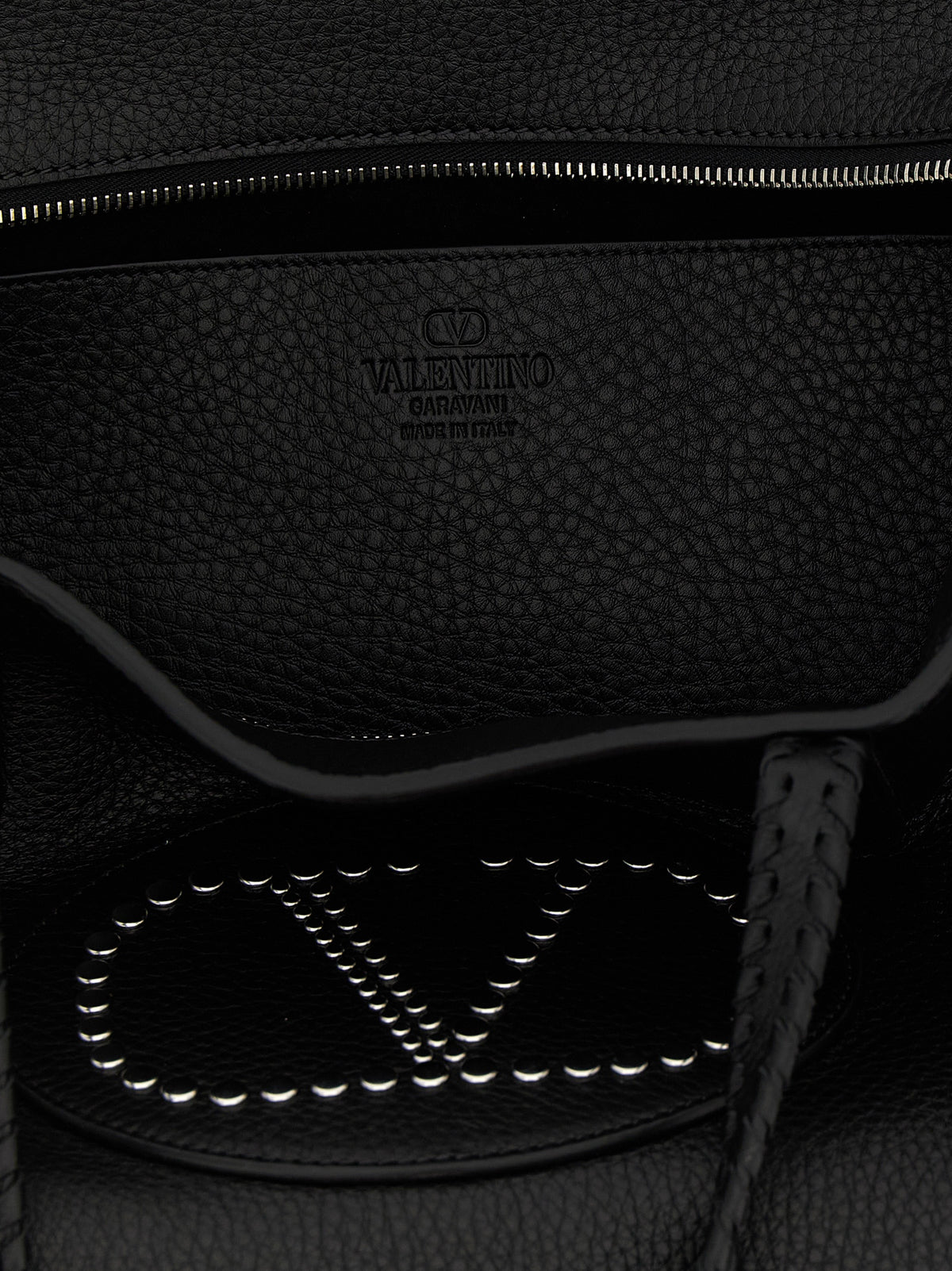 Valentino Garavani Nellcôte Black Calfskin Tote Bag