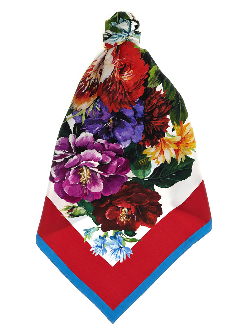 Dolce & Gabbana Multicolor Silk Foulard - Élégance Italienne