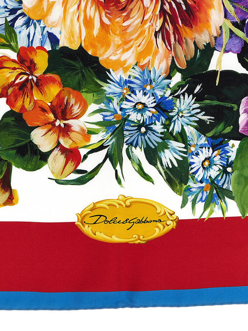 Dolce & Gabbana Multicolor Silk Foulard - Élégance Italienne