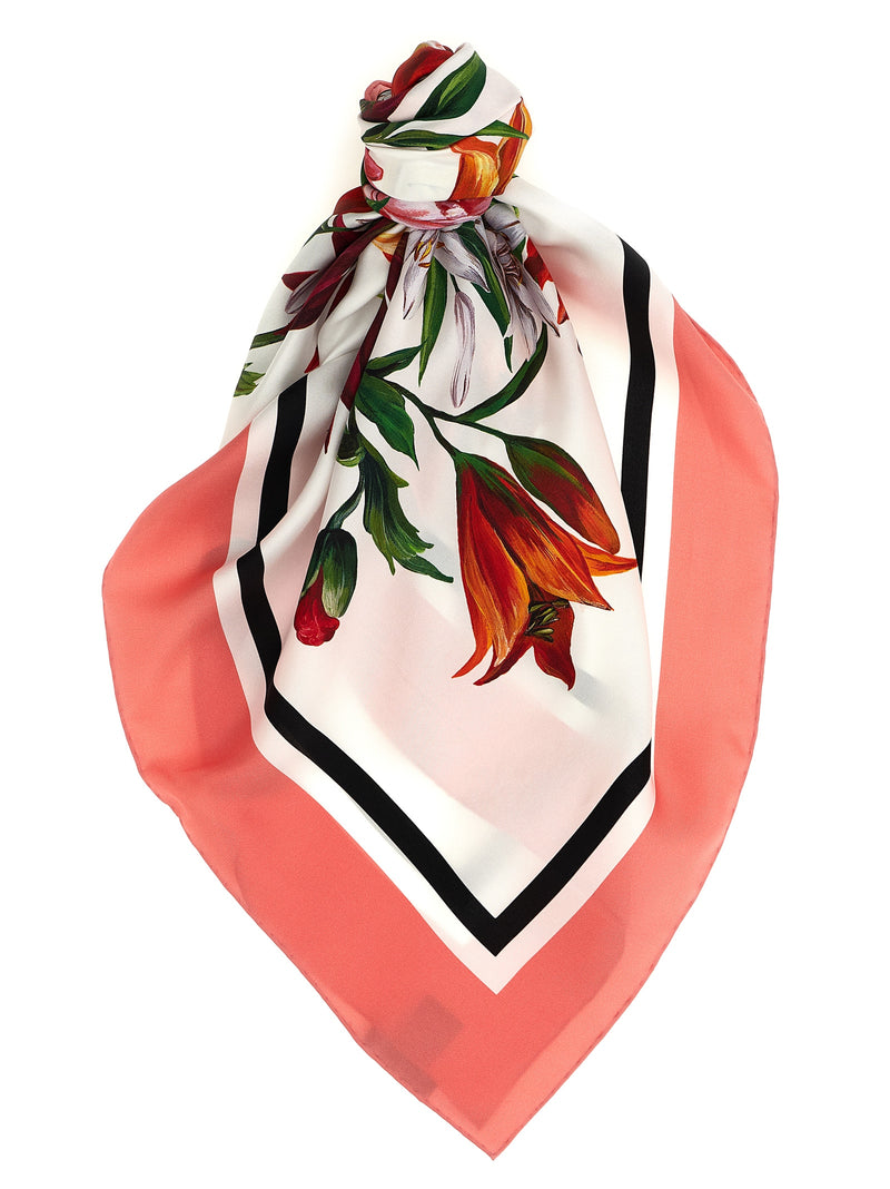 Dolce & Gabbana Multicolor Silk Foulard - Handmade Luxury