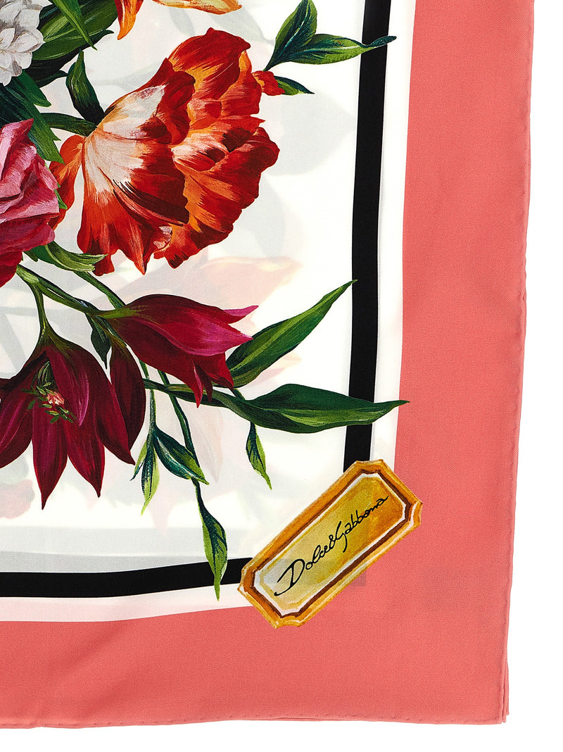 Dolce & Gabbana Multicolor Silk Foulard - Handmade Luxury