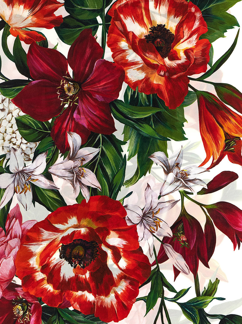 Dolce & Gabbana Multicolor Silk Foulard - Handmade Luxury