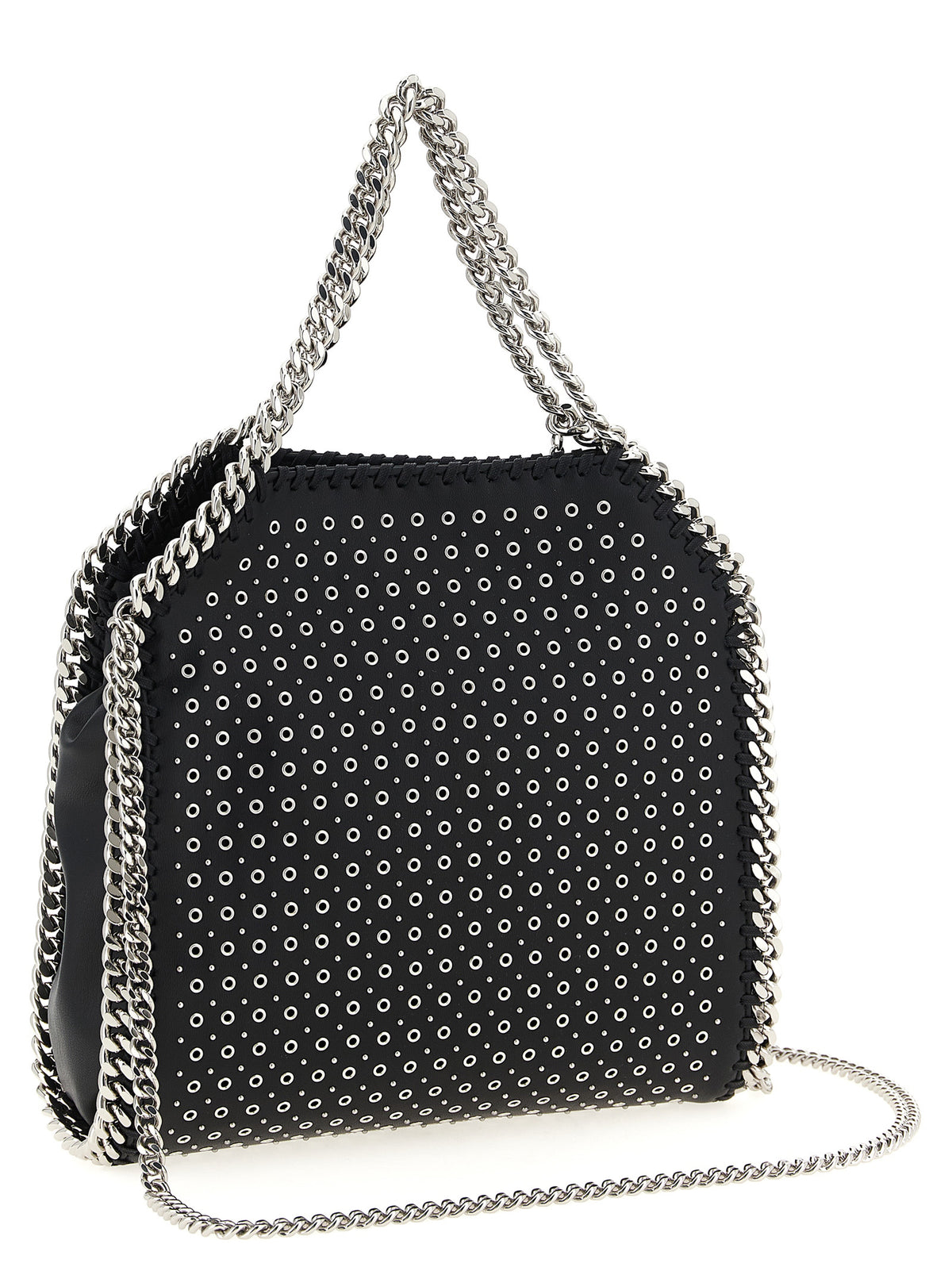 Stella McCartney Mini Falabella Black Handbag - Eco-Friendly Chic