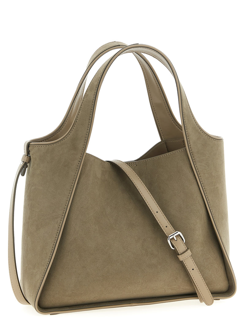 Stella McCartney Bicolor Polyamide Crossbody Bag in Green