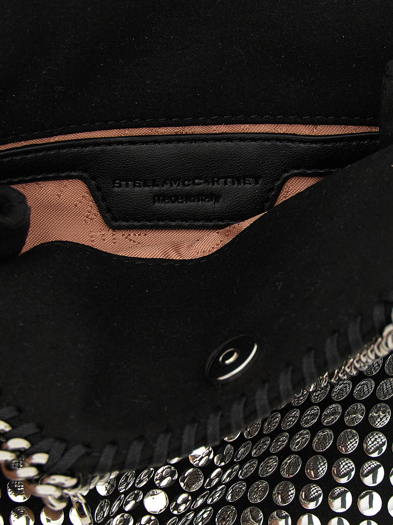 Stella McCartney Tiny Falabella Black Polyamide Handbag