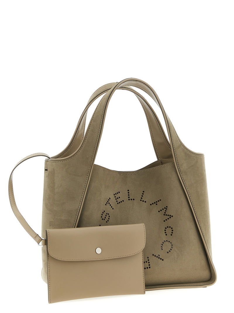 Stella McCartney Bicolor Polyamide Crossbody Bag in Green