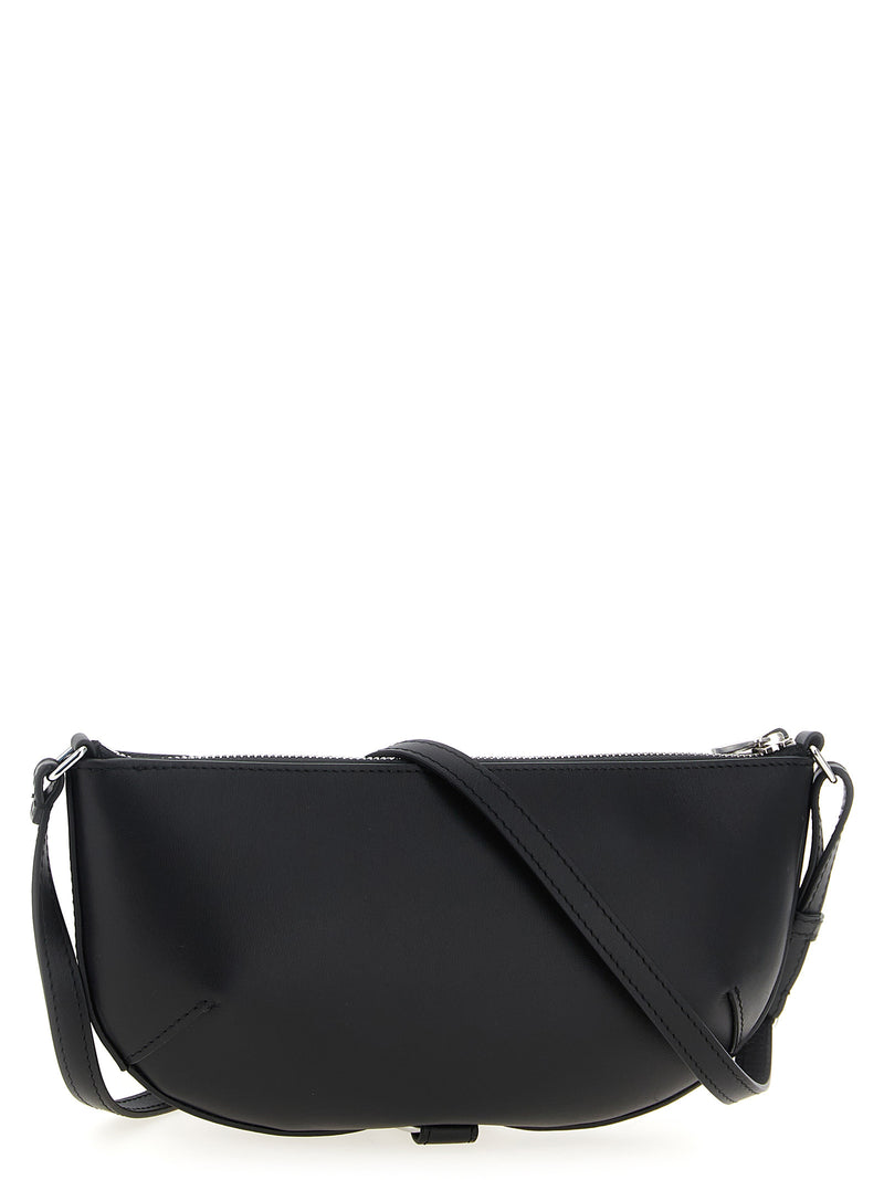 Courrèges Black Calfskin Shoulder Bag - Holy Eclipse