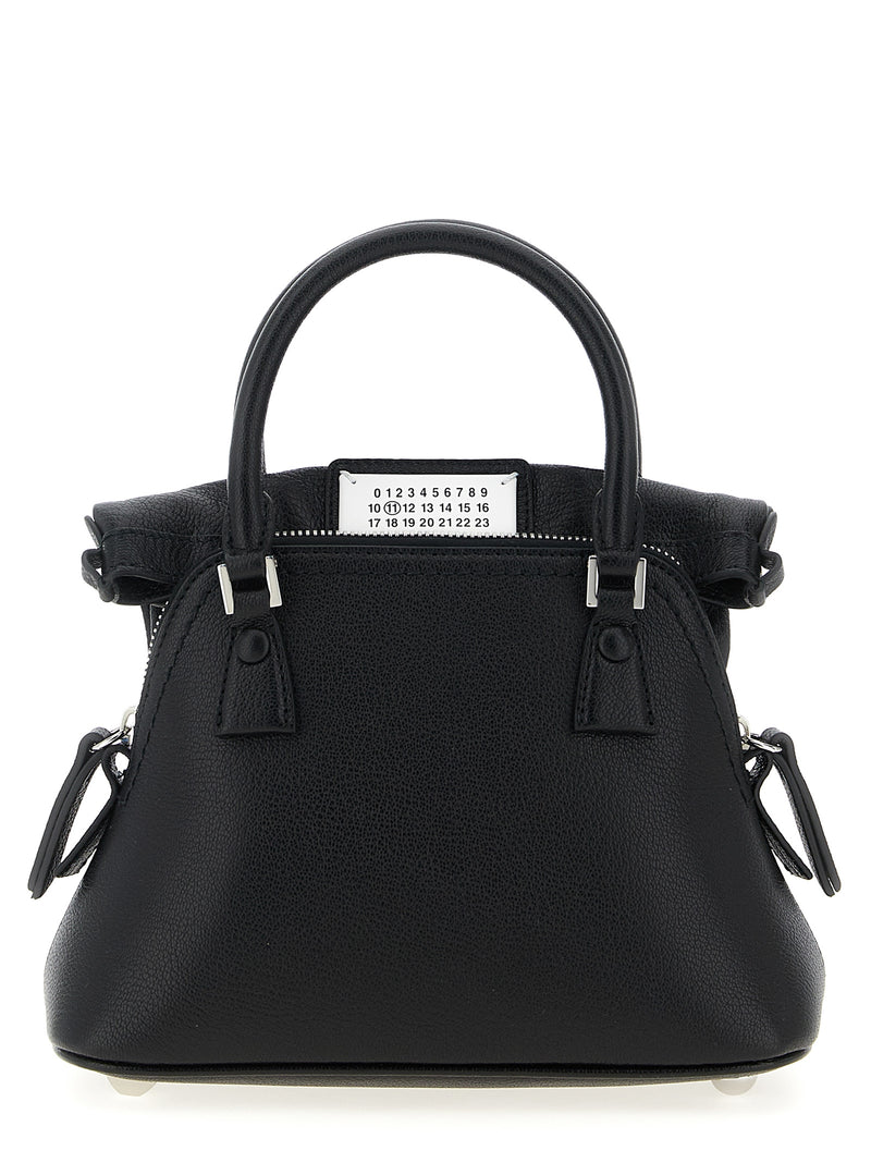 Maison Margiela Micro ‘5AC Classique’ Black Calfskin Handbag