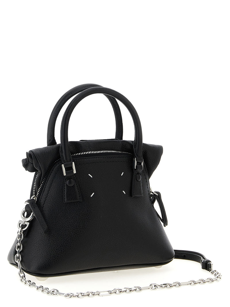 Maison Margiela Micro ‘5AC Classique’ Black Calfskin Handbag