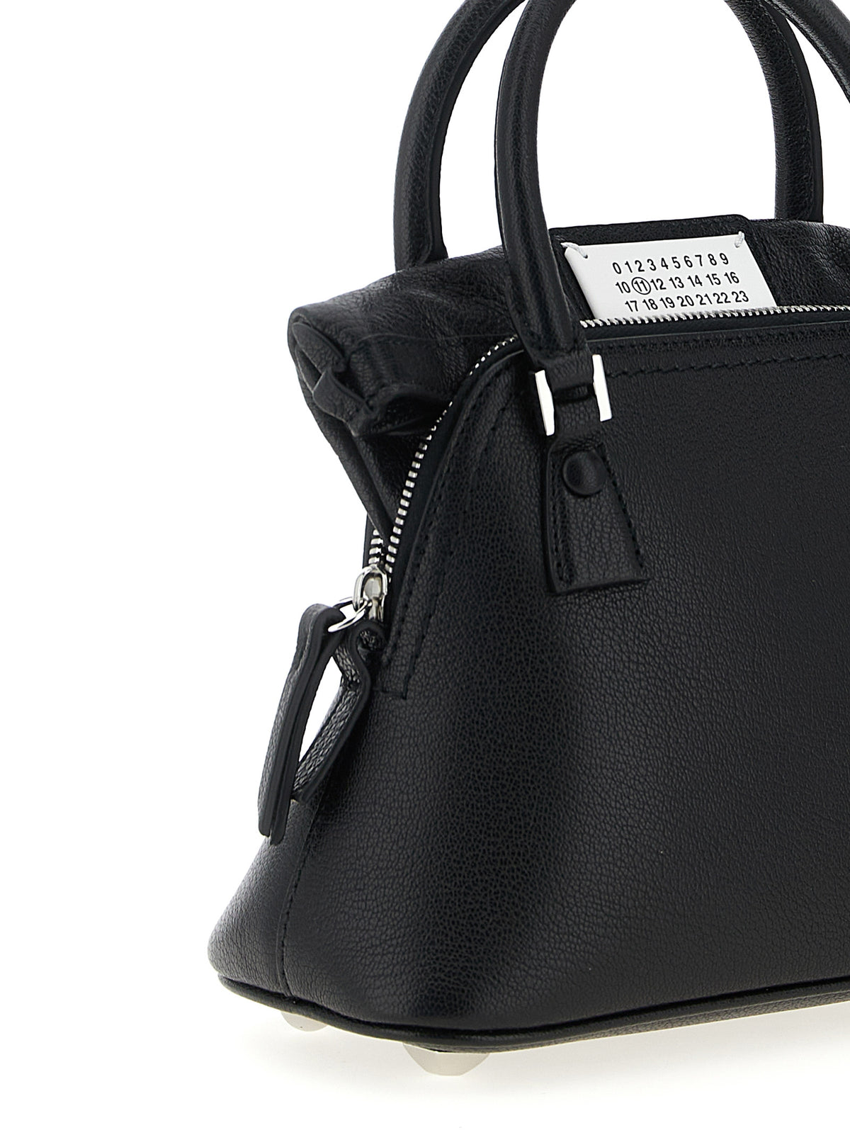 Maison Margiela Micro ‘5AC Classique’ Black Calfskin Handbag