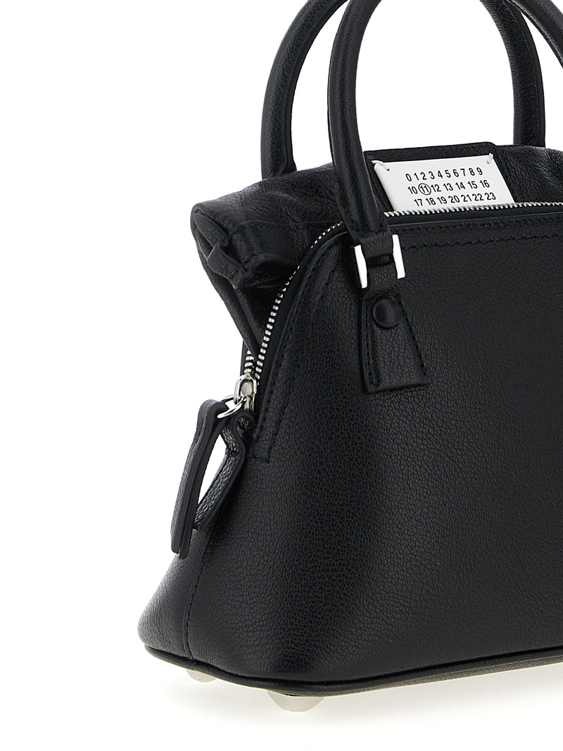 Maison Margiela Micro ‘5AC Classique’ Black Calfskin Handbag