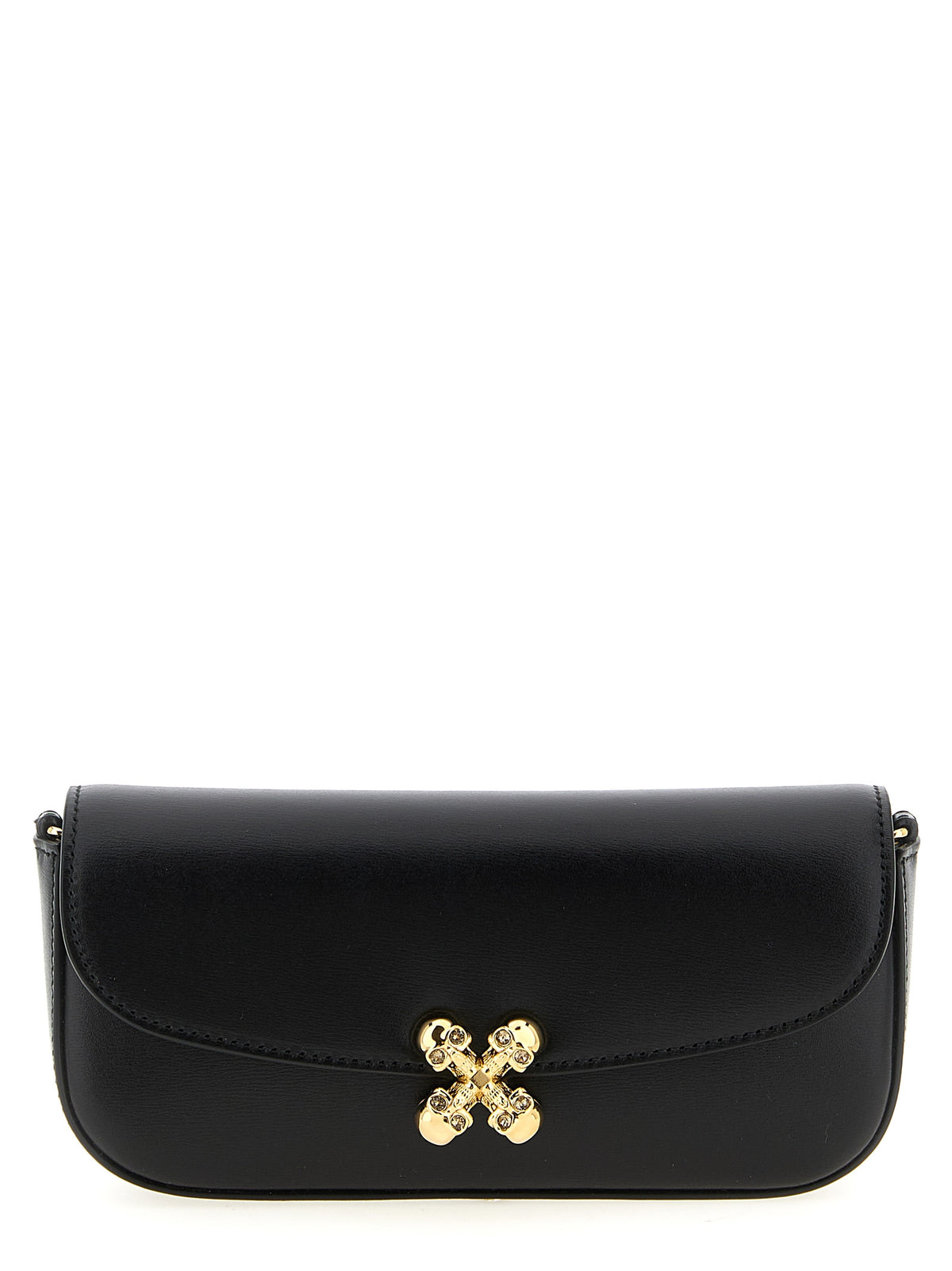 Alexander McQueen Black Calfskin Crossbody Bag - MCQUEEN Small