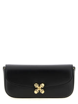 Alexander McQueen Black Calfskin Crossbody Bag - MCQUEEN Small