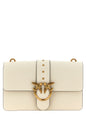 PINKO White Goatskin Crossbody Bag