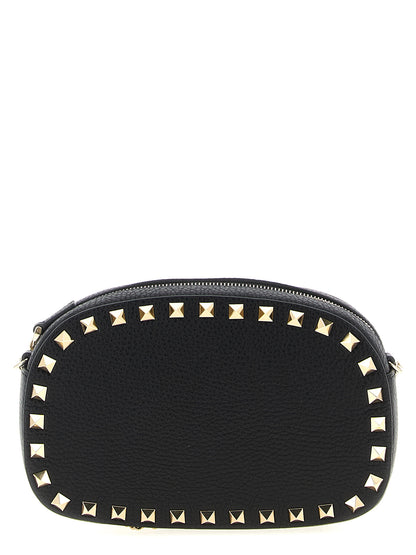 Valentino Garavani Black Calfskin Crossbody Bag