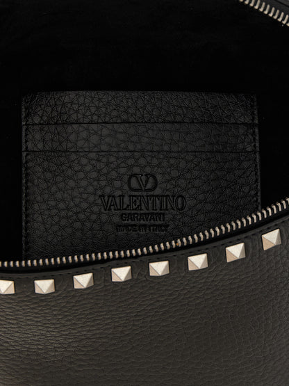 Valentino Garavani Black Calfskin Crossbody Bag