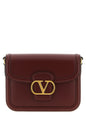 Valentino Garavani Bordeaux Calfskin Crossbody Bag