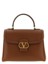 Valentino Garavani 9TO5 Brown Calfskin Handbag