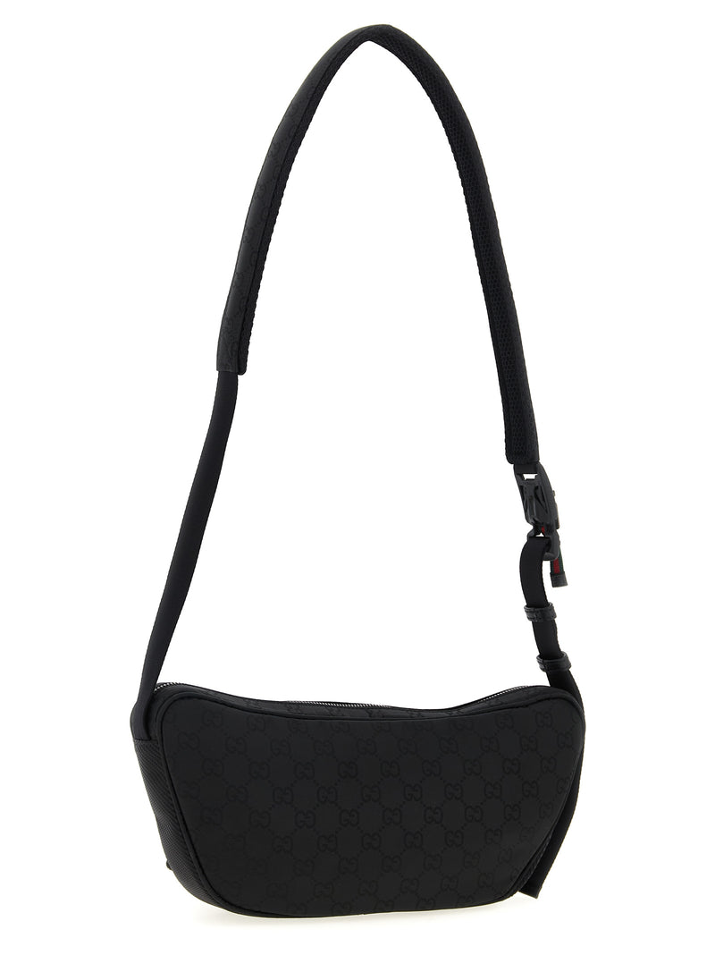 Gucci Nexus GG Black Polyester Crossbody Bag