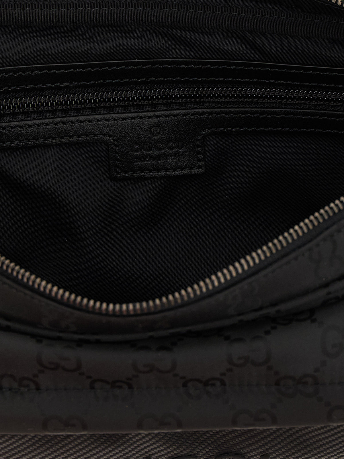 Gucci Nexus GG Black Polyester Crossbody Bag