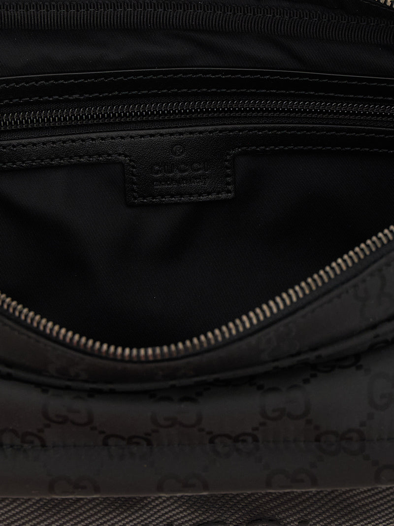 Gucci Nexus GG Black Polyester Crossbody Bag