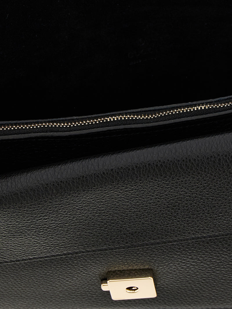 Gucci Dionysus Medium Black Calfskin Shoulder Bag