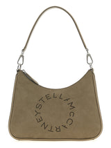 Stella McCartney Small ‘Hobo’ Gray Polyamide Shoulder Bag