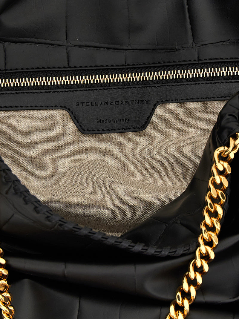 Stella McCartney Falabella Black Polyester Tote Bag