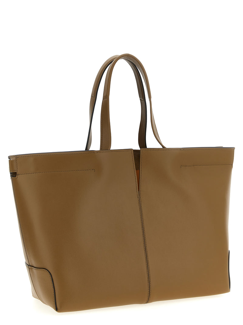 Tod's Bicolor Calfskin Tote Bag - Luxury Green Leather