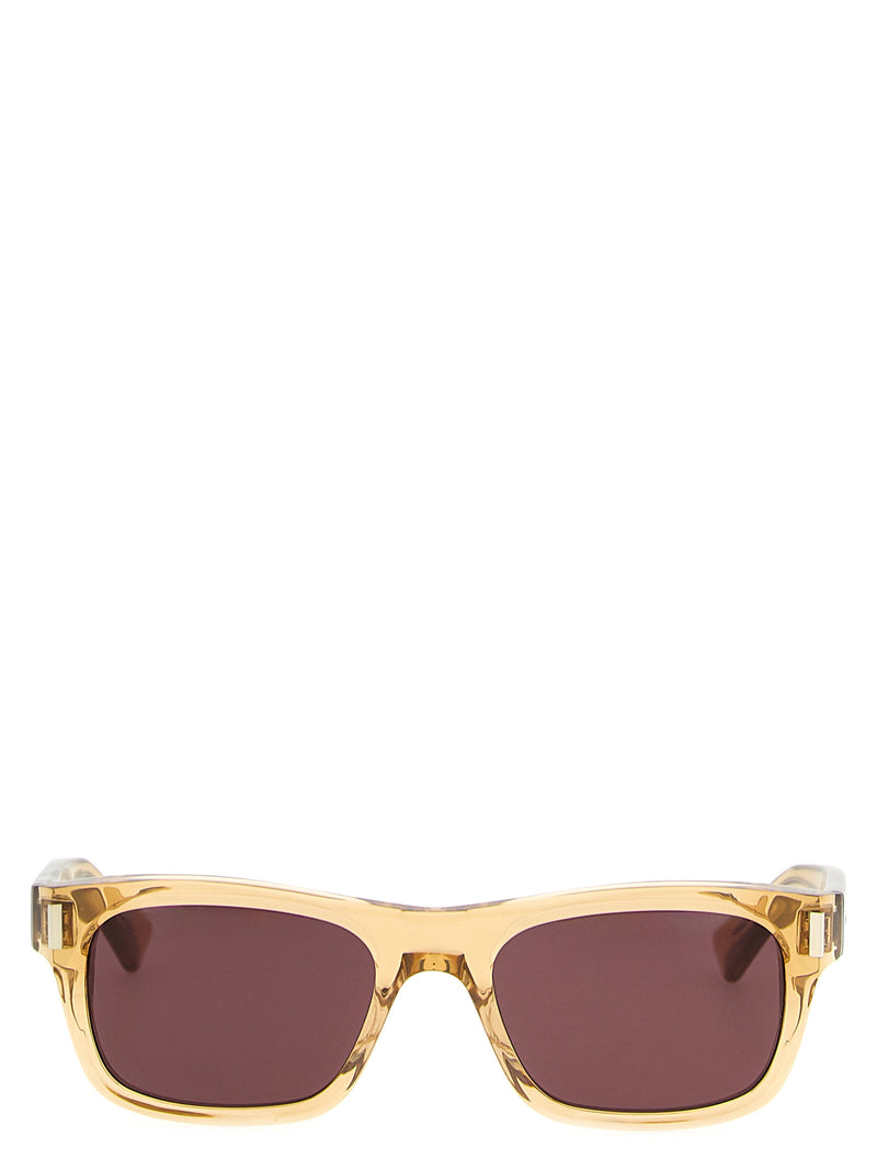 Saint Laurent SL 83 Beige Acetate Sunglasses