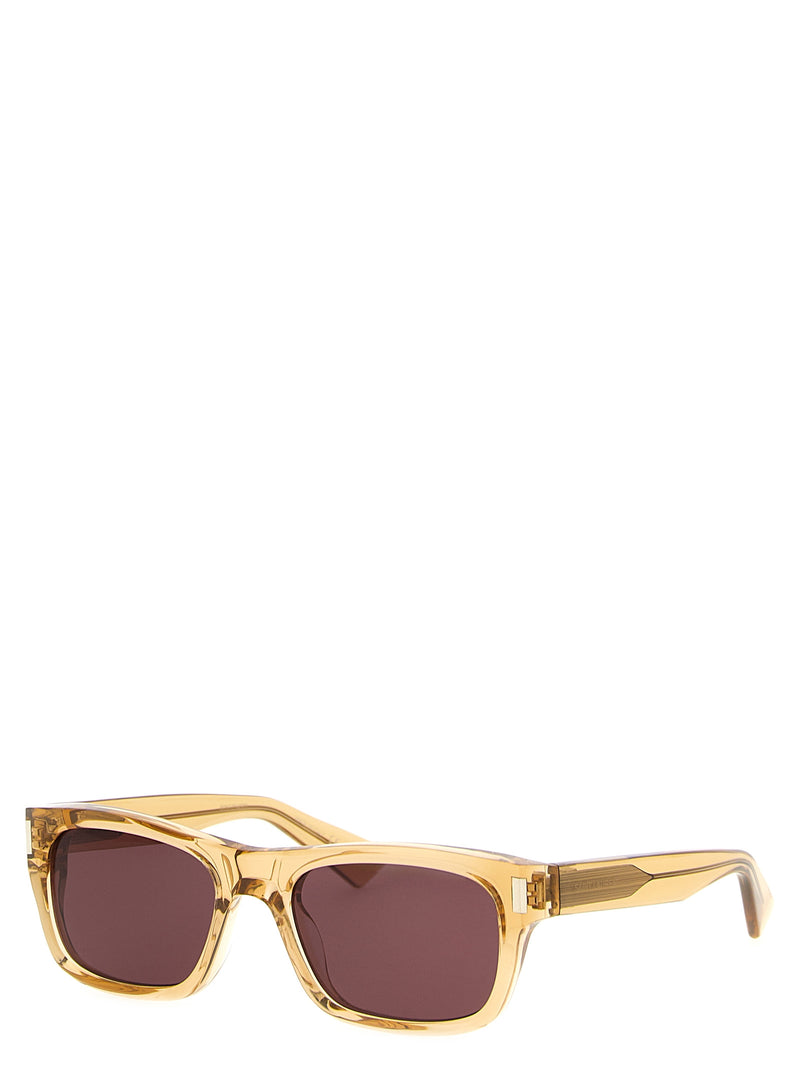 Saint Laurent SL 83 Beige Acetate Sunglasses
