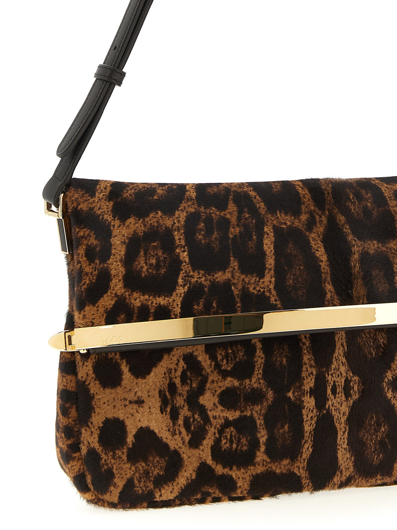 Tod's Brown Calfskin Shoulder Bag - Elegant Italian Design