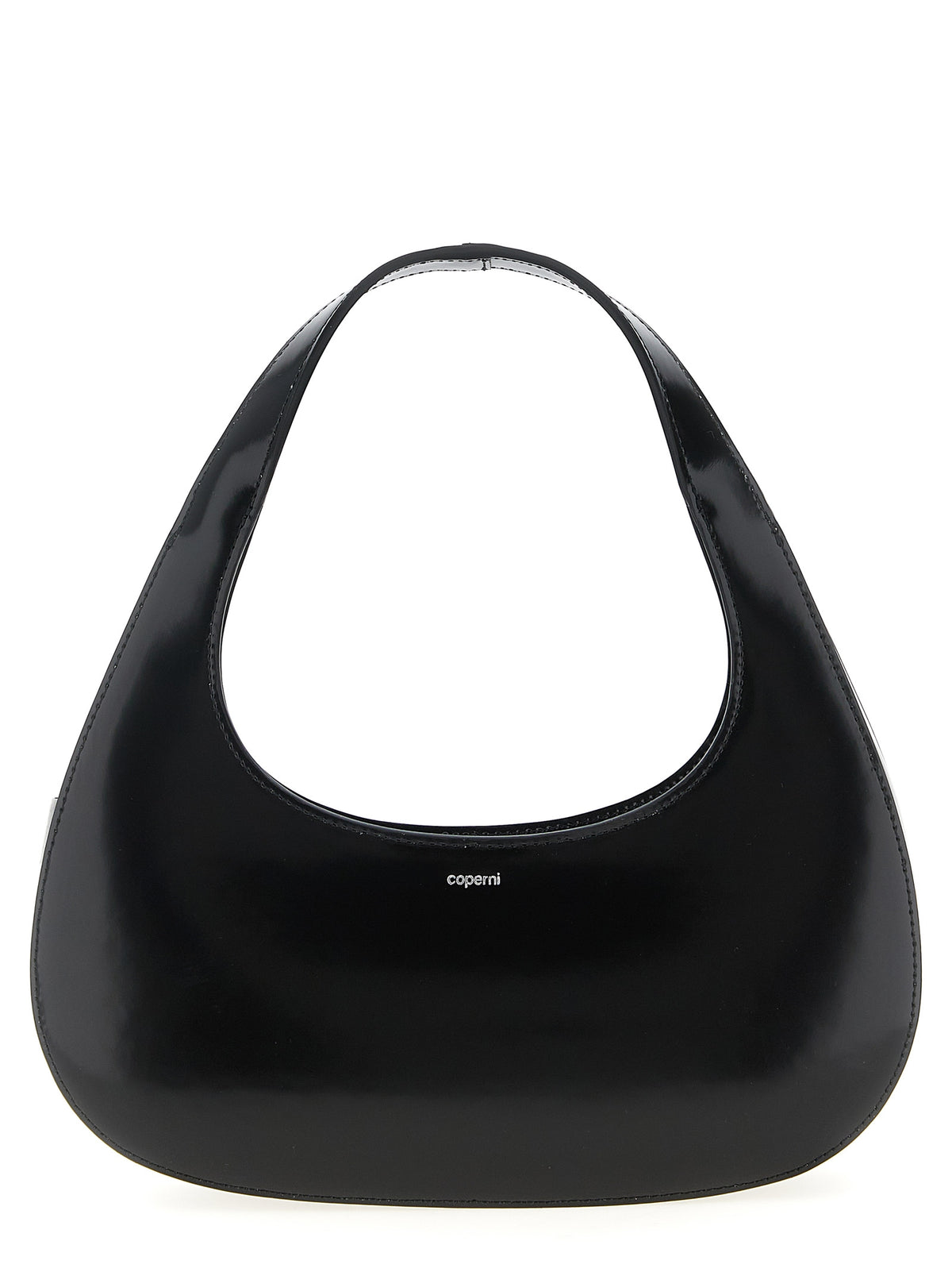 Coperni Black Cowhide Handbag - Elegant Matte Leather Design
