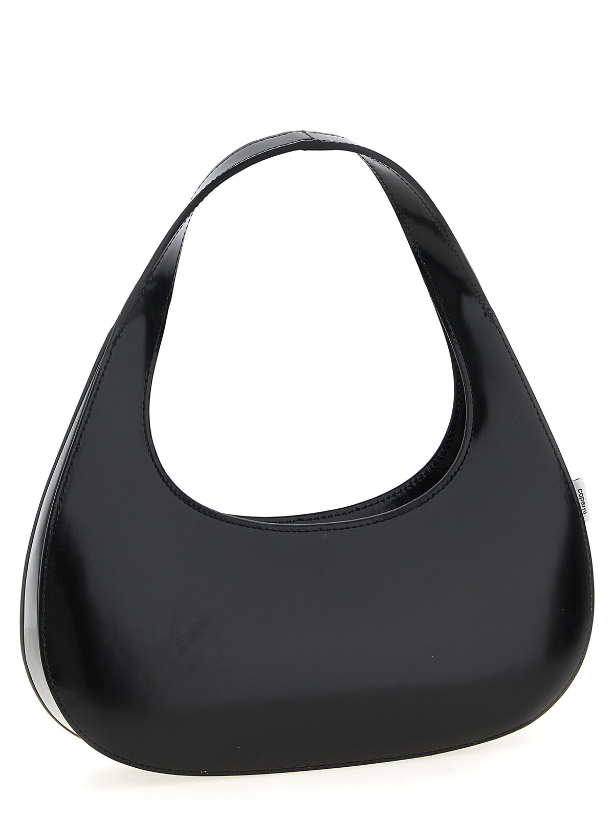 Coperni Black Cowhide Handbag - Elegant Matte Leather Design
