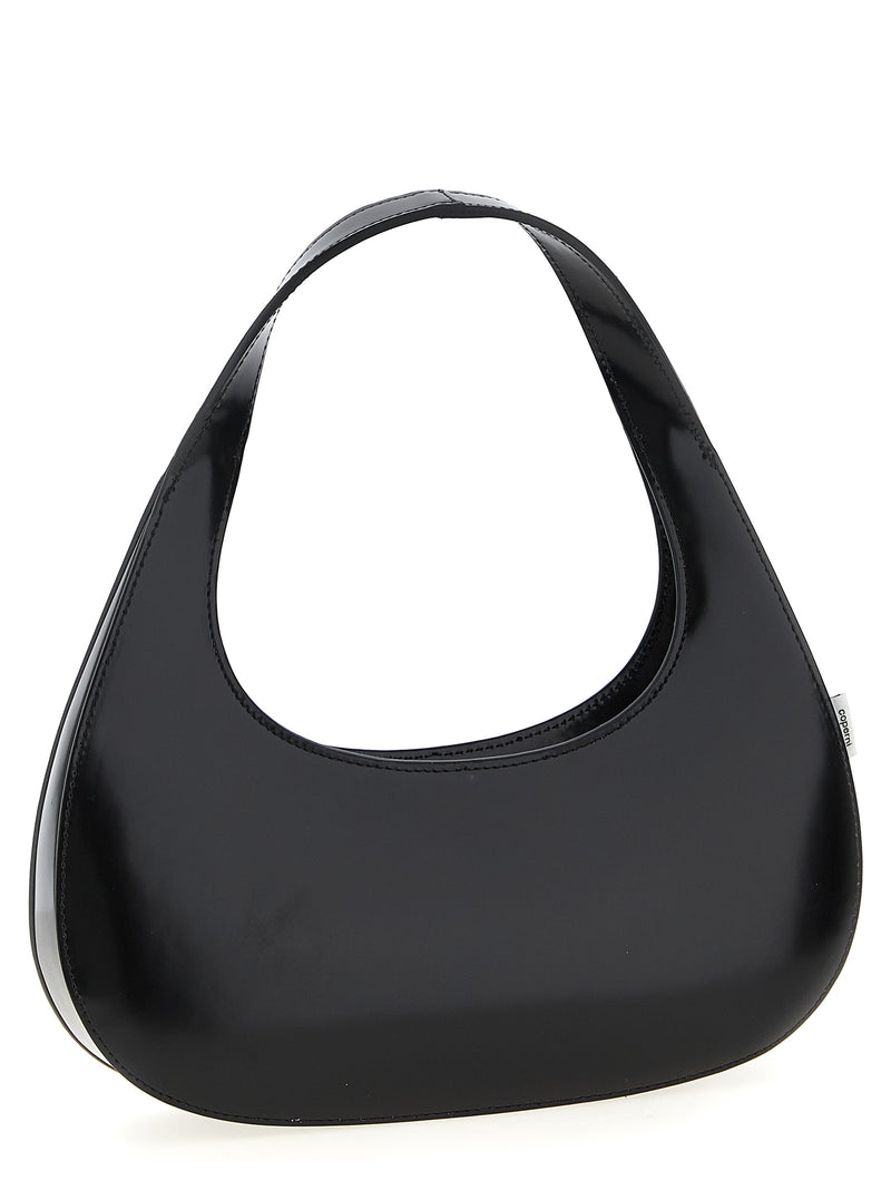 Coperni Black Cowhide Handbag - Elegant Matte Leather Design