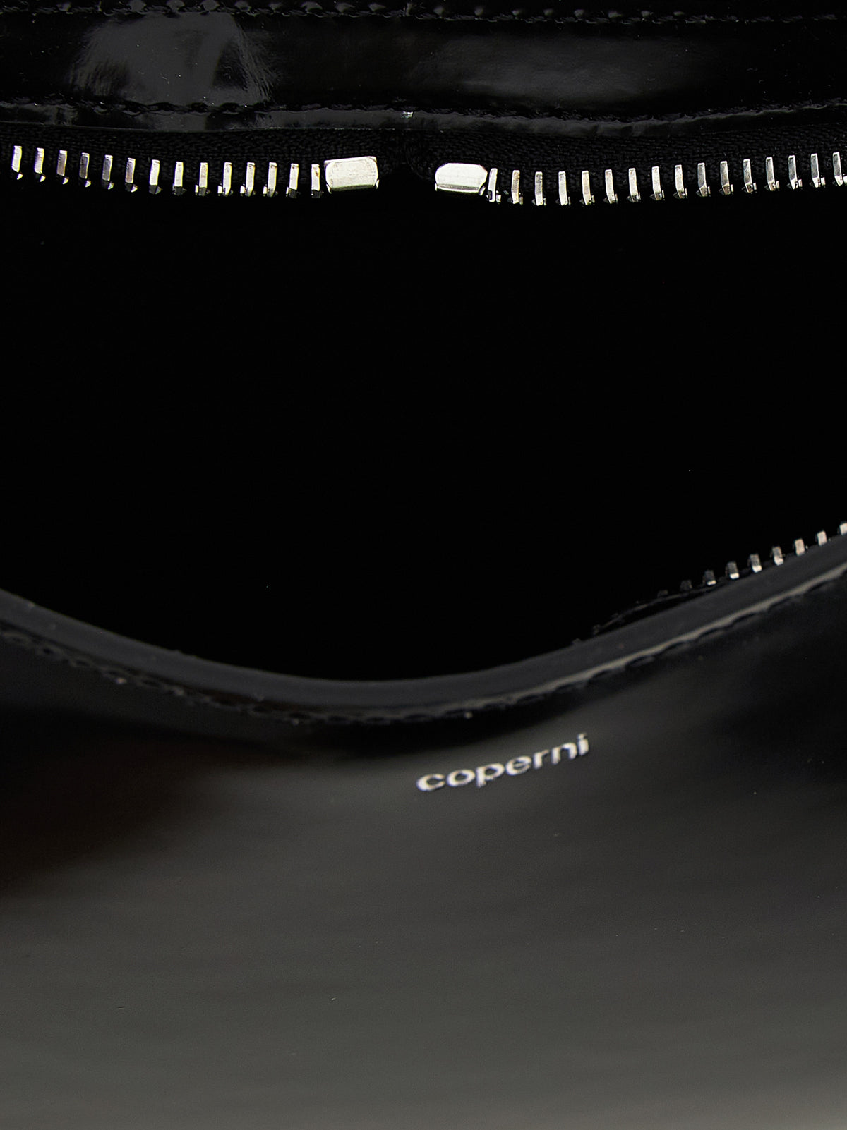 Coperni Black Cowhide Handbag - Elegant Matte Leather Design