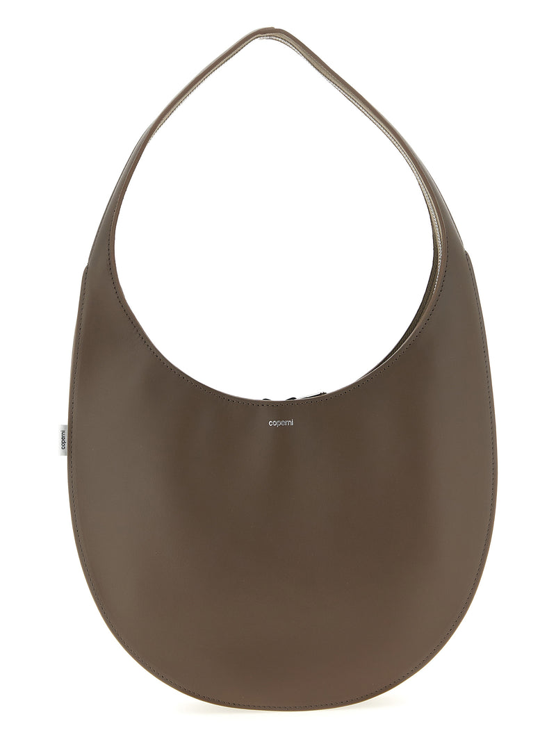 Coperni Medium ‘Soft Swipe’ Brown Cowhide Shoulder Bag