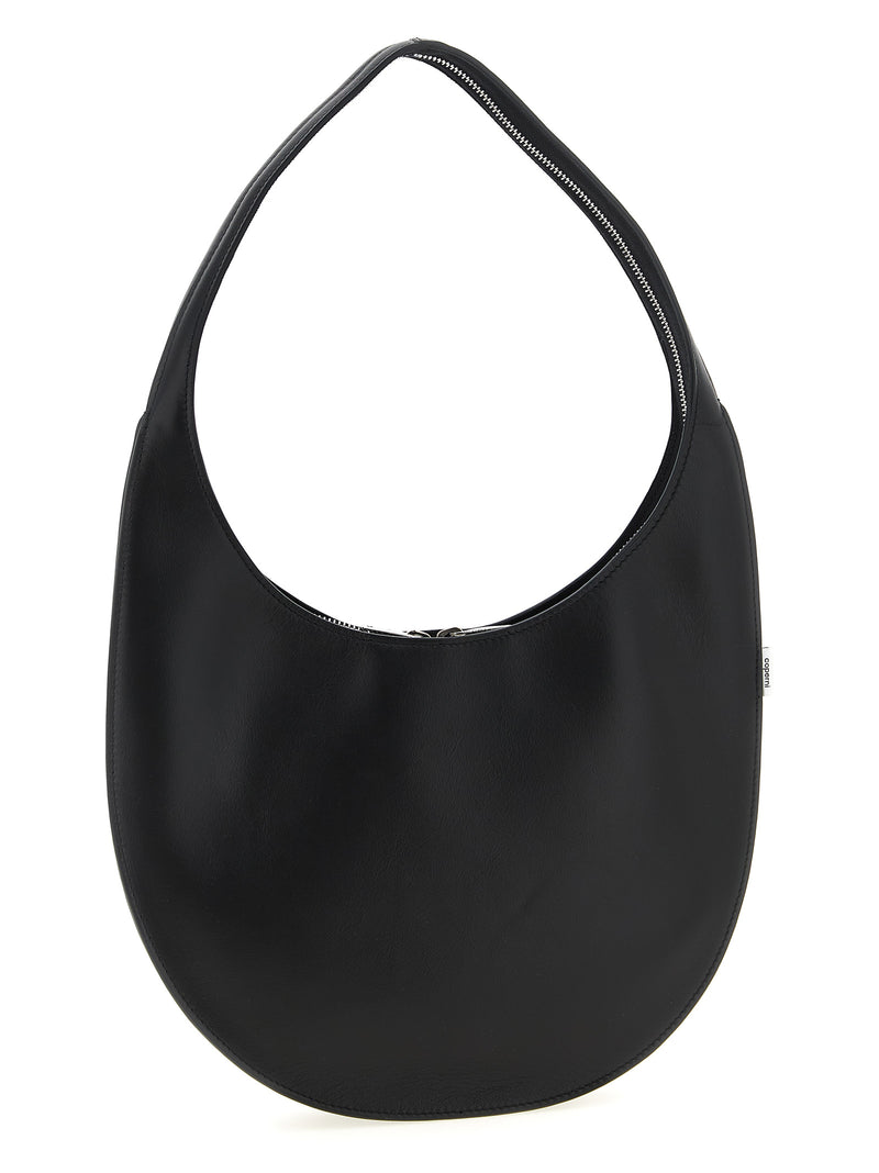 Coperni Medium ‘Soft Swipe’ Black Cowhide Shoulder Bag