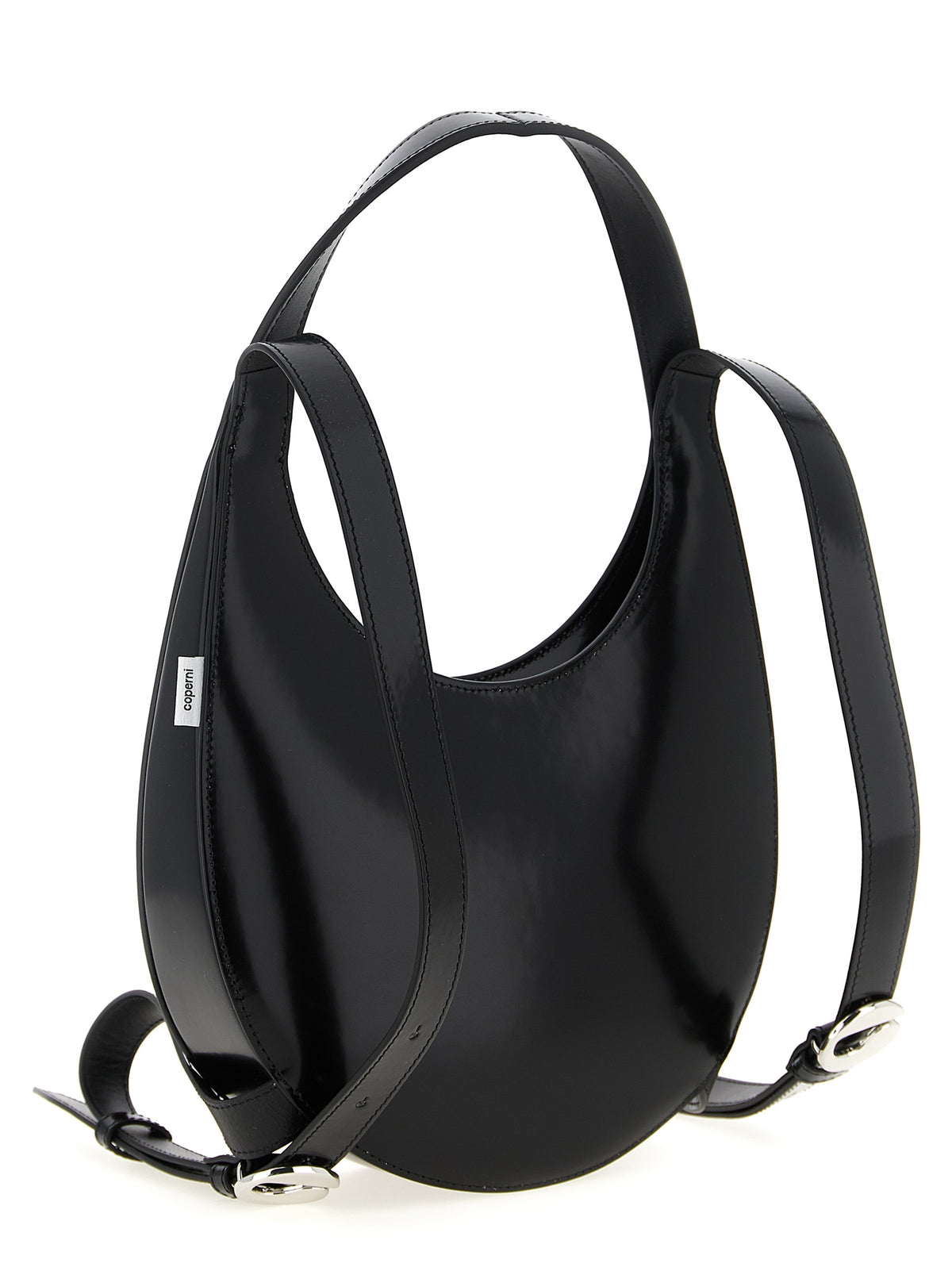 Coperni Black Cowhide Backpack - Bold & Trendy Design