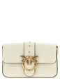 PINKO White Goatskin Crossbody Bag