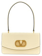 Valentino Garavani White Calfskin Shoulder Bag